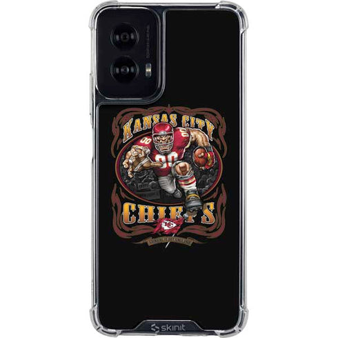 Liquid Blue NFL Kansas City Chiefs Running Back Moto G Power 5G (2024) Clear Case