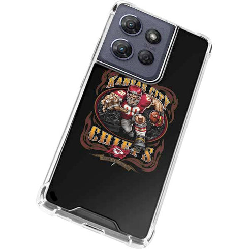 Liquid Blue NFL Kansas City Chiefs Running Back Moto G Power 5G (2025) Clear Case