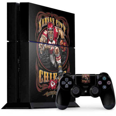 Liquid Blue NFL Kansas City Chiefs Running Back PlayStation PS4 Skins