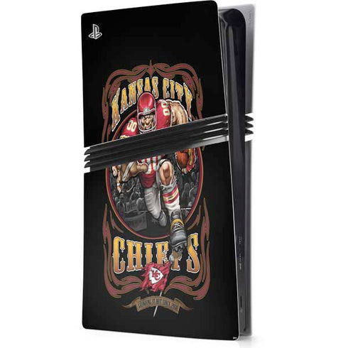 Liquid Blue NFL Kansas City Chiefs Running Back PlayStation PS5 Skins