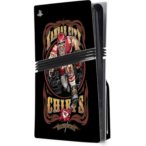 Liquid Blue NFL Kansas City Chiefs Running Back PlayStation PS5 Skins