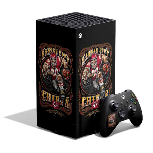 Liquid Blue NFL Kansas City Chiefs Running Back XBox Series X Digital Edition Bundle Skin