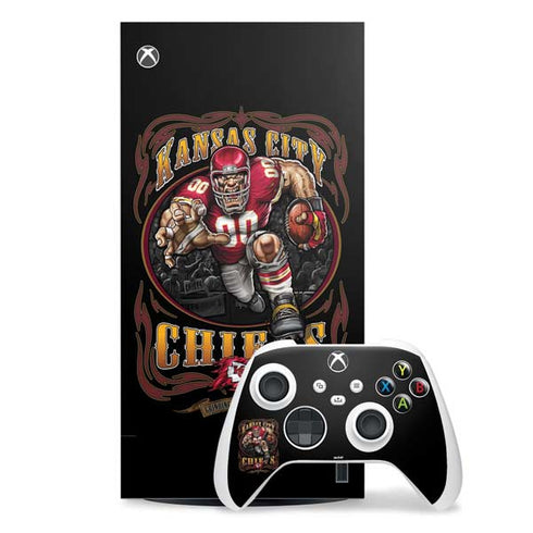 Liquid Blue NFL Kansas City Chiefs Running Back Xbox Series X Skins
