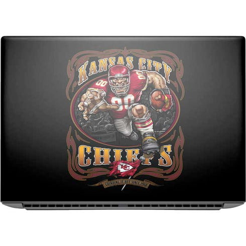 Liquid Blue NFL Kansas City Chiefs Running Back HP ZBook Fury 16 G10 Skin