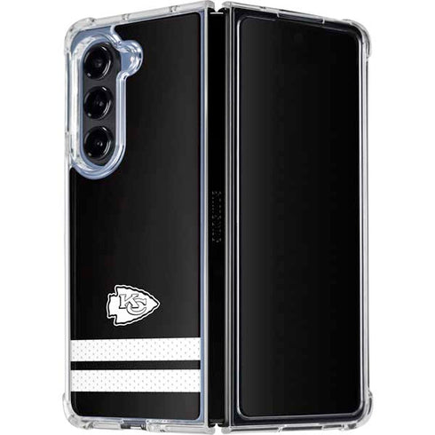 NFL Kansas City Chiefs Shutout Galaxy Z Fold5 5G Clear Case