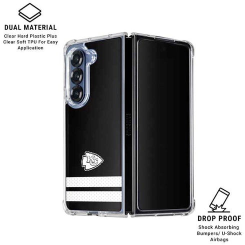 NFL Kansas City Chiefs Shutout Galaxy Z Fold6 Clear Case