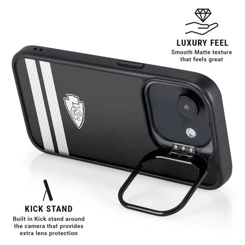 NFL Kansas City Chiefs Shutout iPhone 16e Kickstand Case