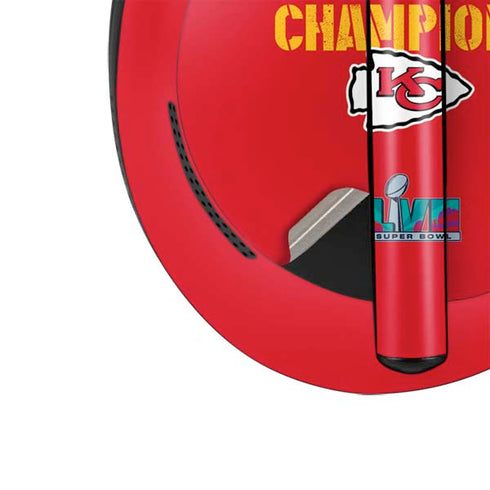 NFL Kansas City Chiefs Super Bowl LVII Champions Bose Noise Cancelling Headphones 700 Skin
