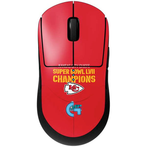 NFL Kansas City Chiefs Super Bowl LVII Champions G Pro Wireless Gaming Mouse Skin