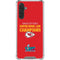 NFL Kansas City Chiefs Super Bowl LVII Champions Galaxy A17 Clear Case