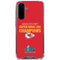 NFL Kansas City Chiefs Super Bowl LVII Champions Galaxy A36 5G Clear Case