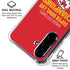 NFL Kansas City Chiefs Super Bowl LVII Champions Galaxy A36 5G Clear Case