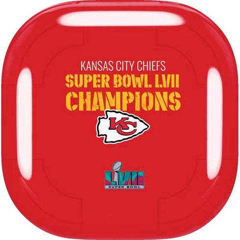 NFL Kansas City Chiefs Super Bowl LVII Champions Galaxy Buds Live Skin
