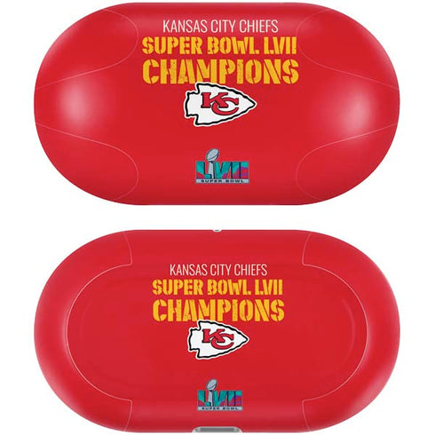 NFL Kansas City Chiefs Super Bowl LVII Champions Galaxy Buds Plus Skin