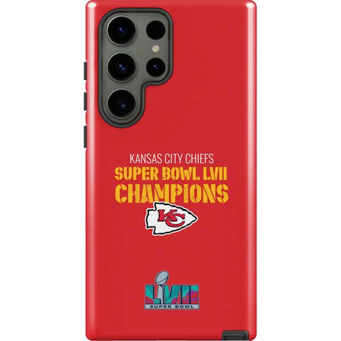 NFL Kansas City Chiefs Super Bowl LVII Champions Galaxy S23 Ultra Pro Case