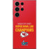 NFL Kansas City Chiefs Super Bowl LVII Champions Galaxy Skins