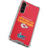 NFL Kansas City Chiefs Super Bowl LVII Champions Galaxy S24 FE Clear Case
