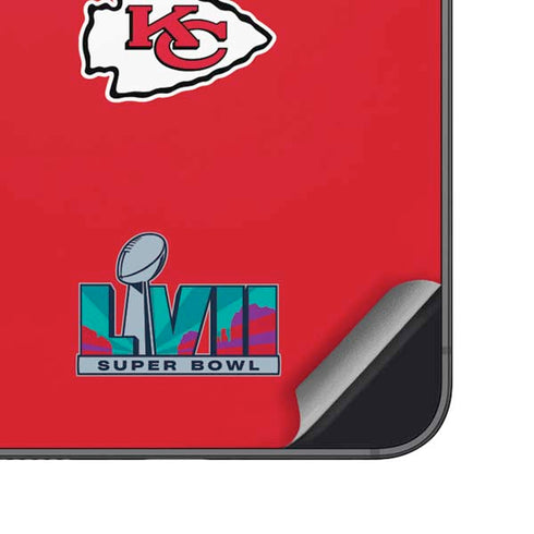 NFL Kansas City Chiefs Super Bowl LVII Champions Galaxy S24 Plus Skin