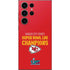 NFL Kansas City Chiefs Super Bowl LVII Champions Galaxy S25 Ultra Skin