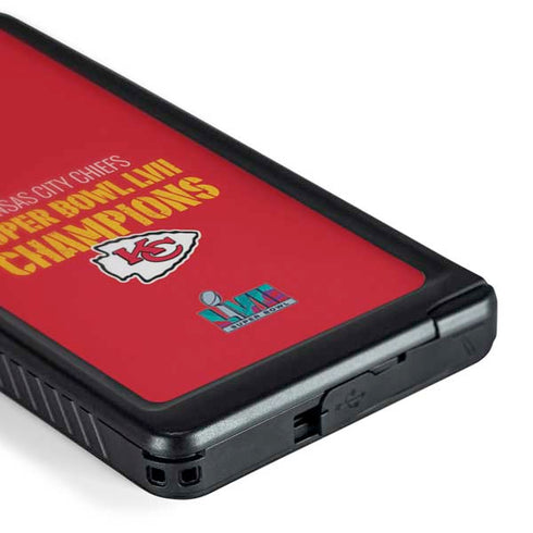 NFL Kansas City Chiefs Super Bowl LVII Champions Galaxy S24 Ultra Waterproof Case
