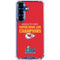 NFL Kansas City Chiefs Super Bowl LVII Champions Galaxy S25 Plus Clear Case