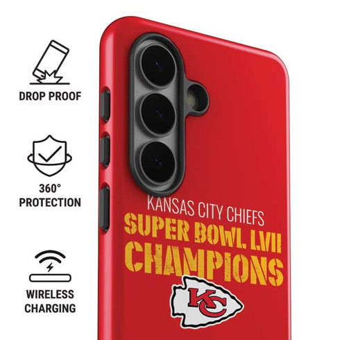 NFL Kansas City Chiefs Super Bowl LVII Champions Galaxy S26 Impact Case
