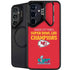 NFL Kansas City Chiefs Super Bowl LVII Champions Galaxy S26 Kickstand Case