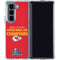 NFL Kansas City Chiefs Super Bowl LVII Champions Galaxy Z Fold5 5G Clear Case