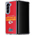 NFL Kansas City Chiefs Super Bowl LVII Champions Galaxy Z Fold5 5G Clear Case