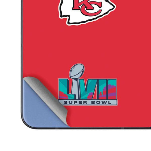 NFL Kansas City Chiefs Super Bowl LVII Champions Galaxy Z Fold5 5G Skin