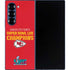 NFL Kansas City Chiefs Super Bowl LVII Champions Galaxy Z Fold6 Skin