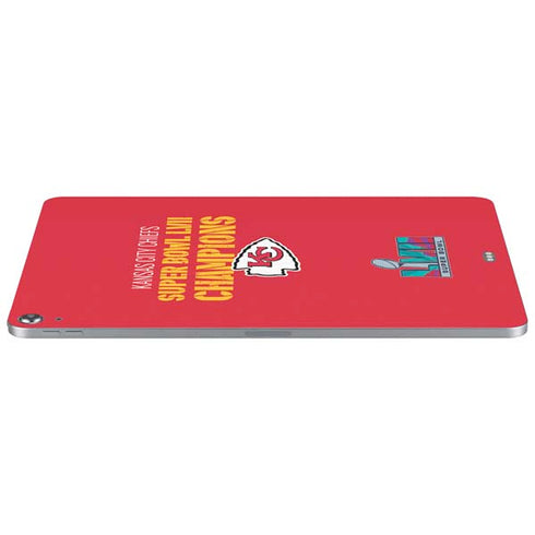NFL Kansas City Chiefs Super Bowl LVII Champions Apple iPad Air Skin