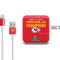 NFL Kansas City Chiefs Super Bowl LVII Champions iPad Charger (10W USB) Skin