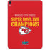 NFL Kansas City Chiefs Super Bowl LVII Champions Apple iPad Pro Skin