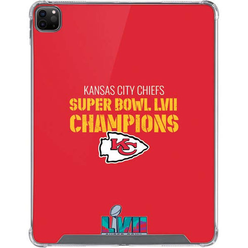 NFL Kansas City Chiefs Super Bowl LVII Champions iPad Cases