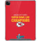NFL Kansas City Chiefs Super Bowl LVII Champions iPad Cases