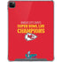 NFL Kansas City Chiefs Super Bowl LVII Champions iPad Cases