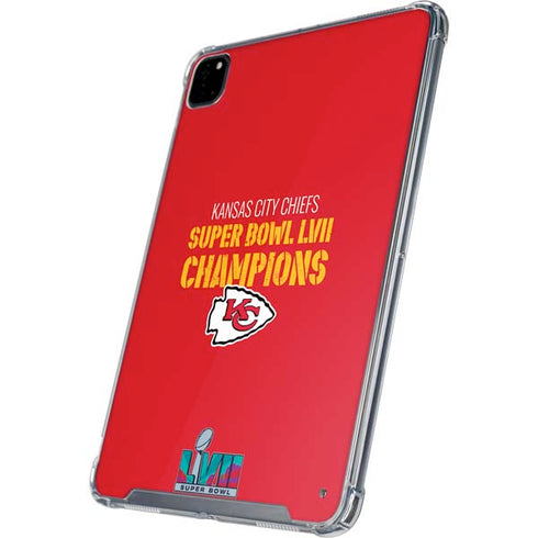NFL Kansas City Chiefs Super Bowl LVII Champions iPad Cases