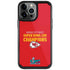 NFL Kansas City Chiefs Super Bowl LVII Champions iPhone Cases