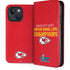 NFL Kansas City Chiefs Super Bowl LVII Champions iPhone 15 Folio Case