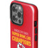 NFL Kansas City Chiefs Super Bowl LVII Champions iPhone 15 Pro Impact Case