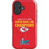 NFL Kansas City Chiefs Super Bowl LVII Champions iPhone 16 Magsafe Impact Case