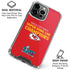 NFL Kansas City Chiefs Super Bowl LVII Champions iPhone 16 Pro Clear Case