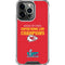 NFL Kansas City Chiefs Super Bowl LVII Champions iPhone 16 Pro Max Clear Case