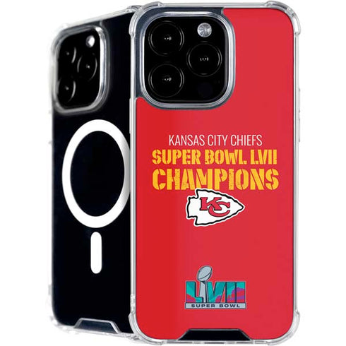 NFL Kansas City Chiefs Super Bowl LVII Champions iPhone 16 Pro Max MagSafe Case