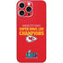 NFL Kansas City Chiefs Super Bowl LVII Champions iPhone 16 Pro Max Skin