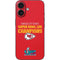 NFL Kansas City Chiefs Super Bowl LVII Champions iPhone 16 Skin