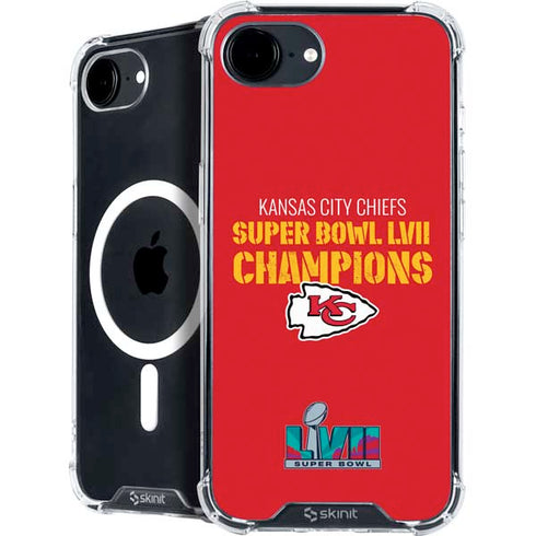 NFL Kansas City Chiefs Super Bowl LVII Champions iPhone 16e MagSafe Case