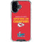 NFL Kansas City Chiefs Super Bowl LVII Champions iPhone 17 Clear Case