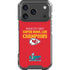 NFL Kansas City Chiefs Super Bowl LVII Champions iPhone 18 Pro Clear Case